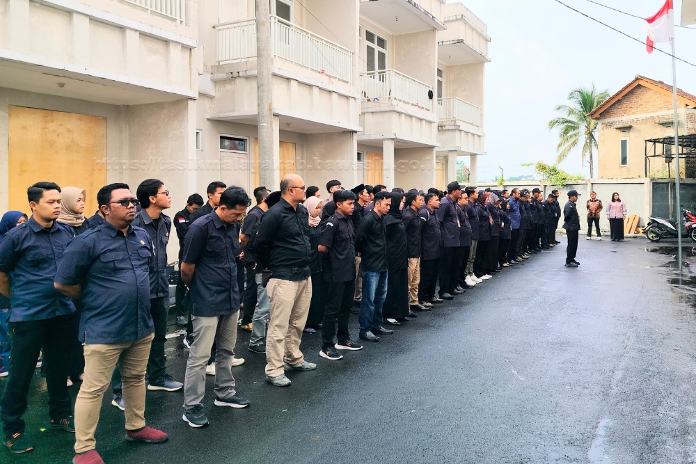 Dokumentasi apel Patroli Pengawasan Kawal Hak Pilih 24 Juni 2024