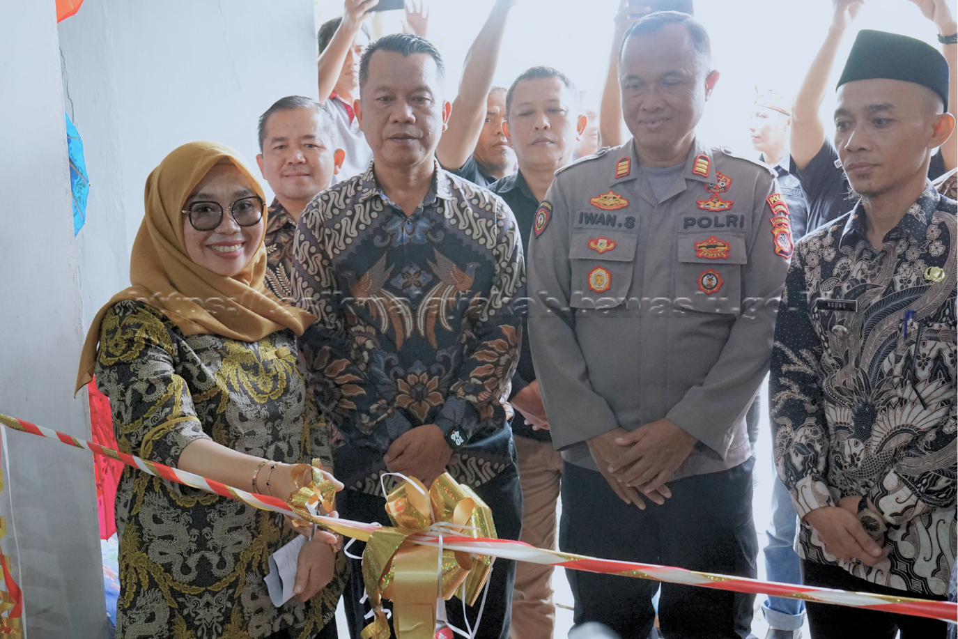 peresmian pojok pengawasan