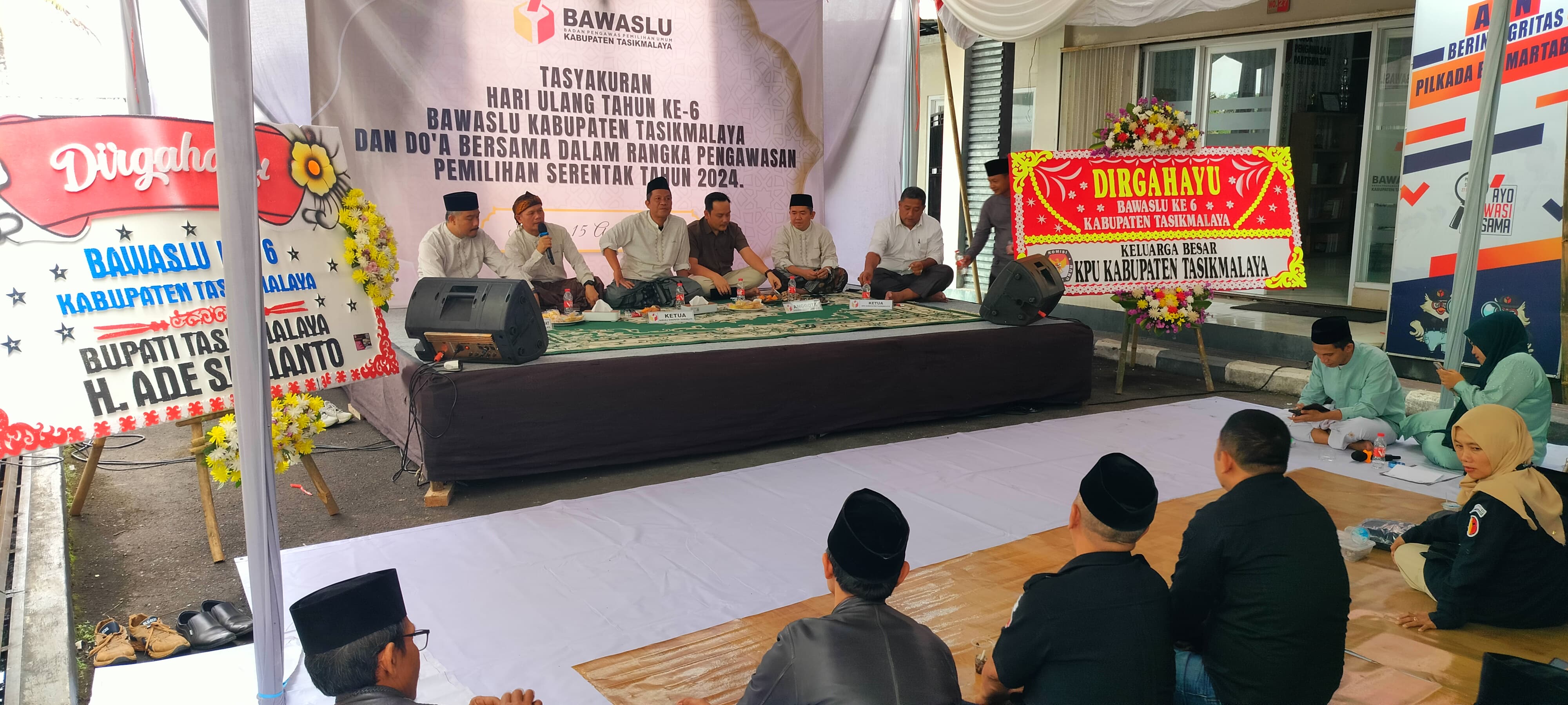tasyakuran hut ke 6 bawaslu