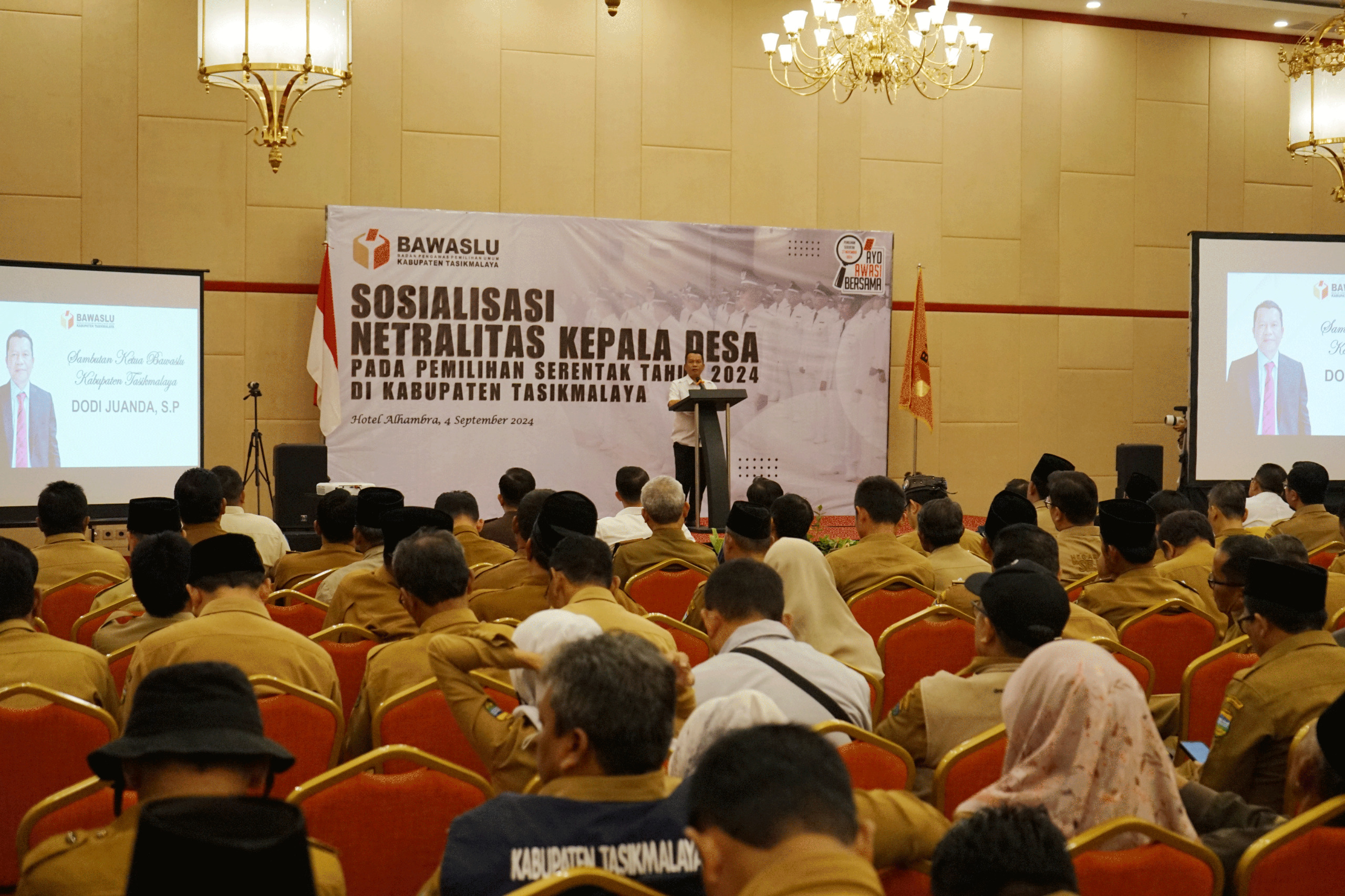 sosialisasi netralitas kepada kepala desa