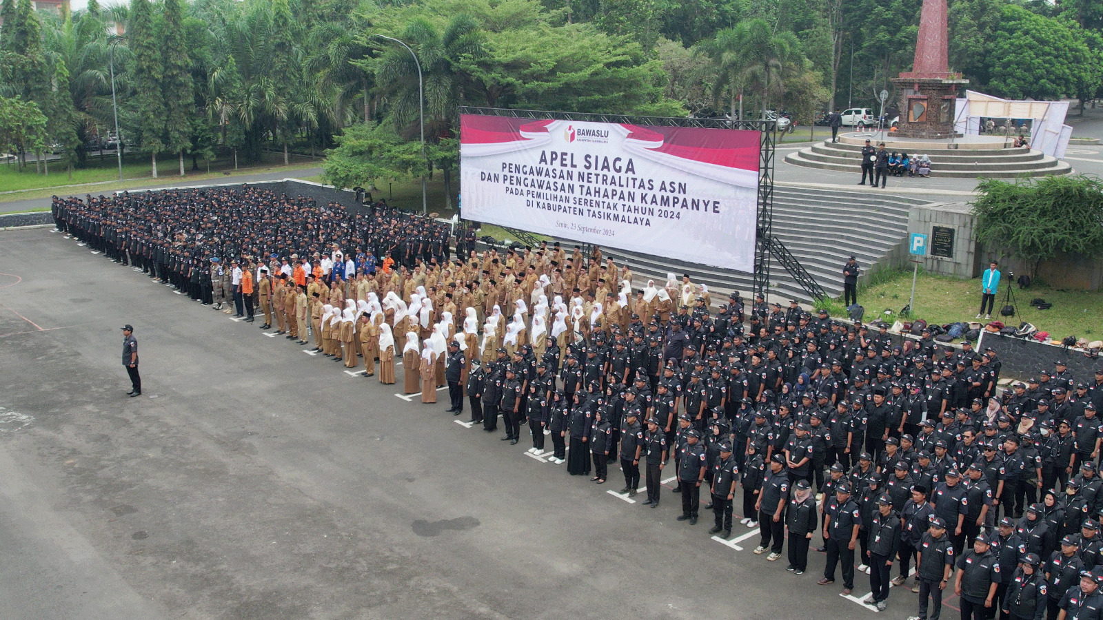 Dokumentasi apel siaga 23 september