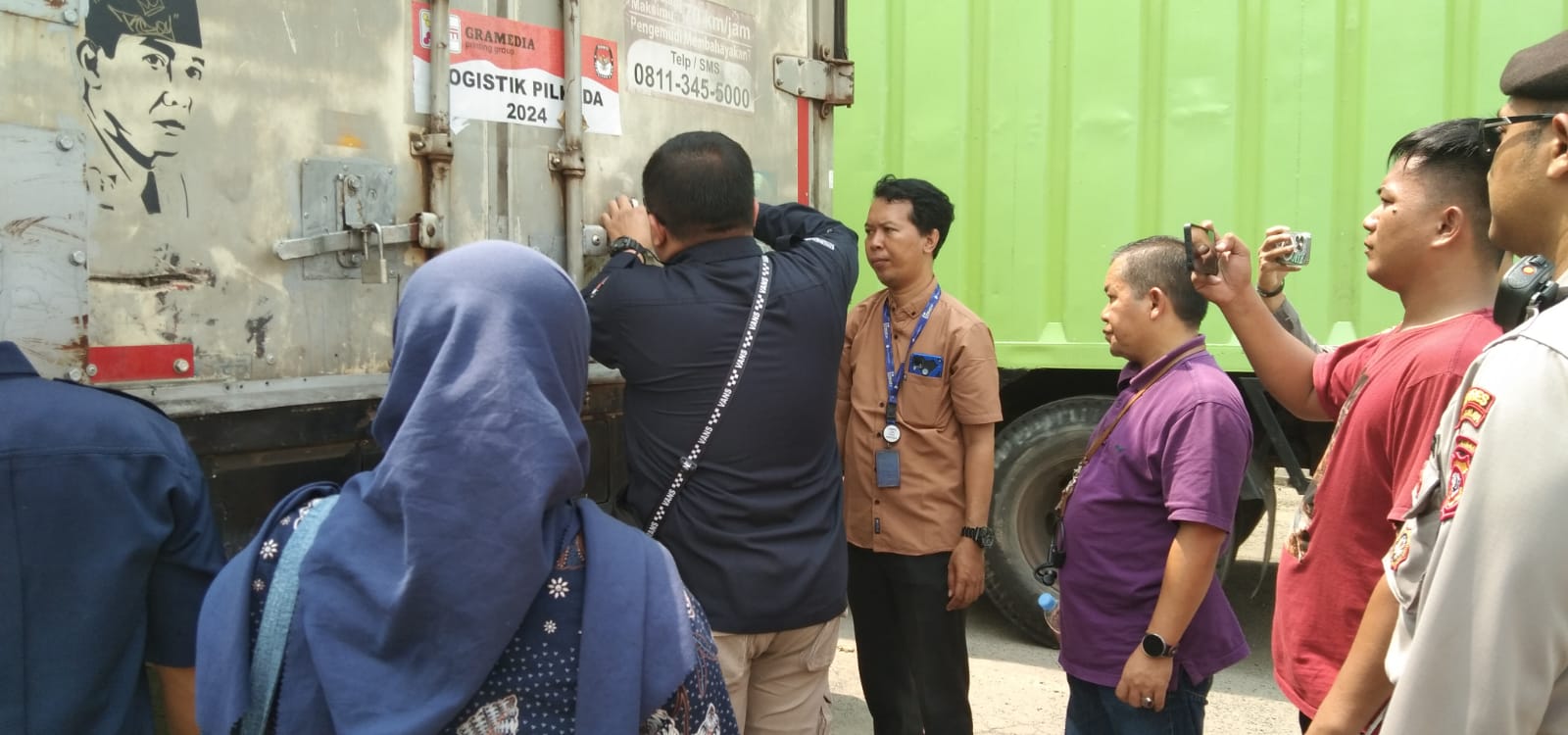 pengawasan distribusi logistik surat suara