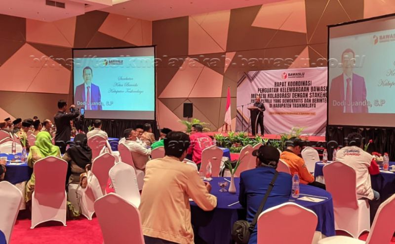 BAWASLU KABUPATEN TASIKMALAYA PERKUAT KELEMBAGAAN BERSAMA STAKEHOLDER