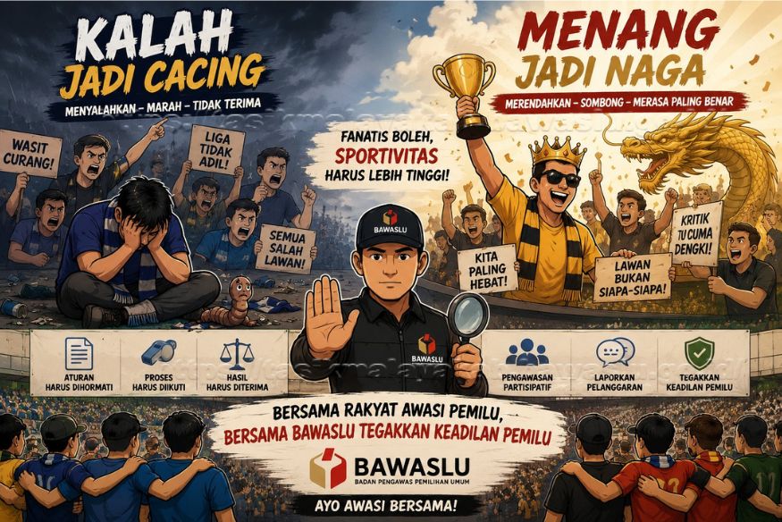 Kalah Jadi Cacing