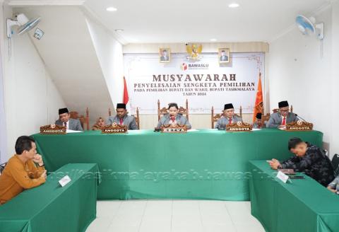 dokumentasi musyawarah terbuka pembacaan putusan