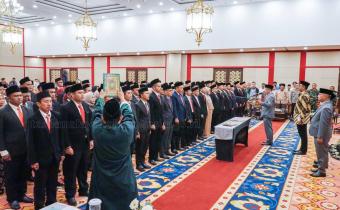 dokumentasi pelantikan panwascam pilkada2024