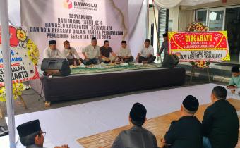 tasyakuran hut ke 6 bawaslu