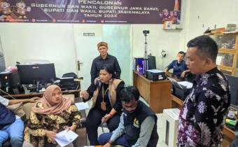 pengawasan pendaftaran paslon PSU